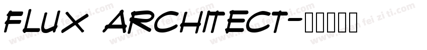 Flux Architect字体转换
